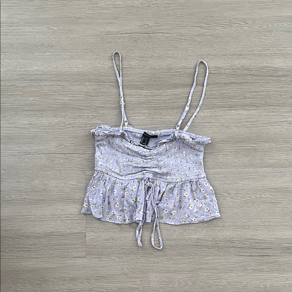 Floral Lavender Women's Top